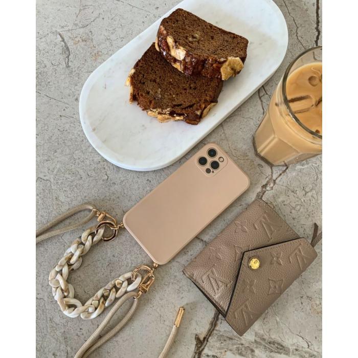 Bild 3, Tech-Protect iPhone 11 Skal Icon Chain Beige