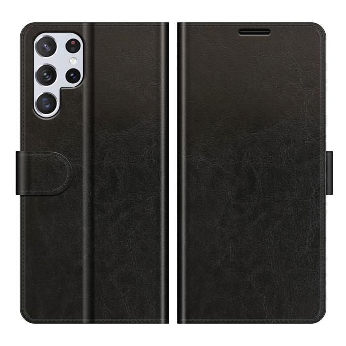 Bild 1, Samsung Galaxy S22 Ultra Fodral Crazy Horse Svart