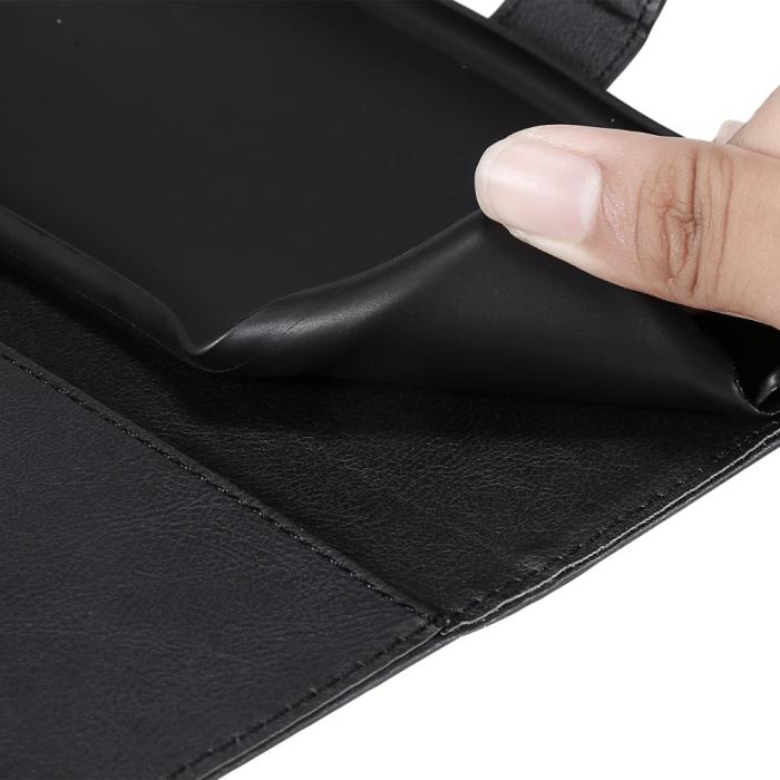 Bild 6, Samsung Galaxy A55 5G Fodral Solid Läder Svart