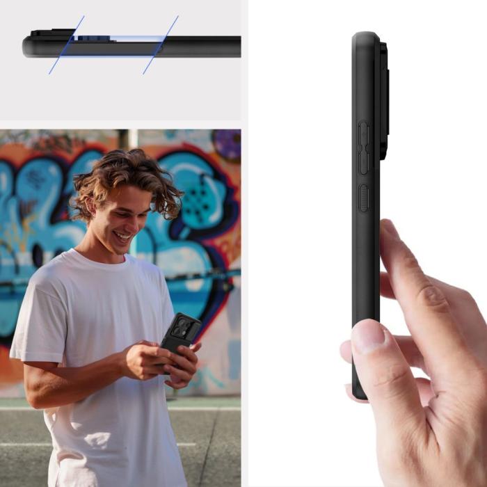 Bild 5, Tech-Protect Xiaomi Redmi Note 13 Pro 5G Skal Velar Cam+ Svart