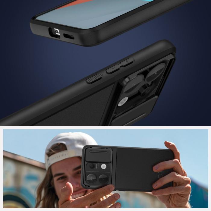 Bild 6, Tech-Protect Xiaomi Redmi Note 13 Pro 5G Skal Velar Cam+ Svart