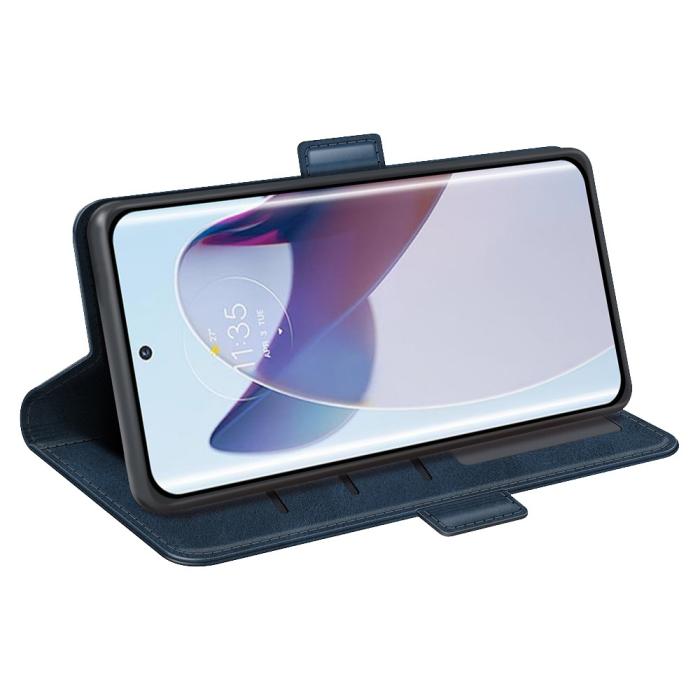Bild 3, Motorola Edge 30 Ultra 5G Fodral Magnetisk Stängning Blå