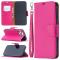 iPhone 12 Pro Max - Litchi Fodral - Rosa