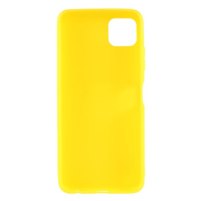 Bild 3, Samsung Galaxy A22 5G - Matt TPU Skal - Gul