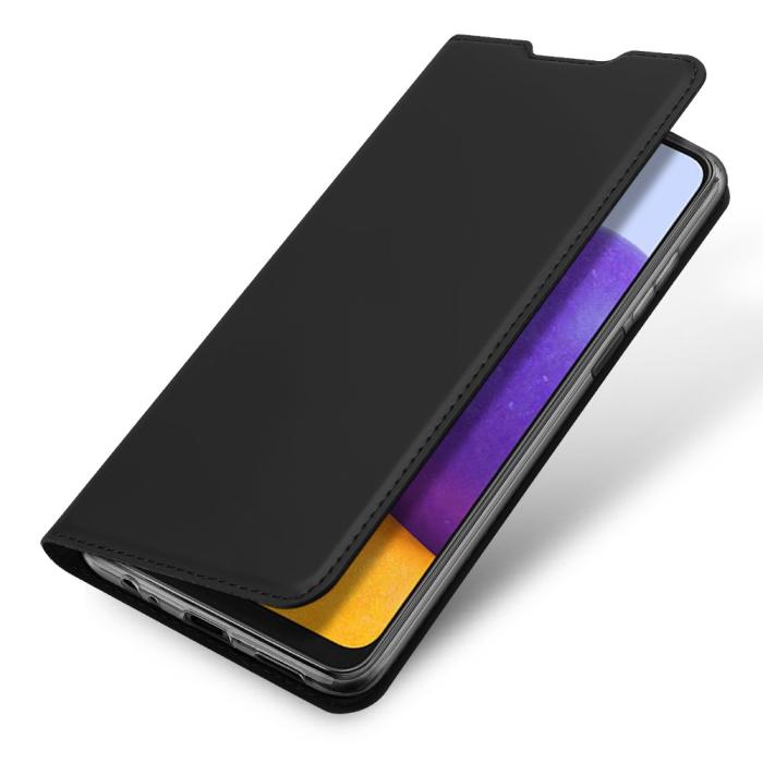 Bild 2, Samsung Galaxy A22 5G - DUX DUCIS Skin Pro Fodral - Svart