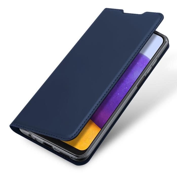 Bild 2, Samsung Galaxy A22 5G - DUX DUCIS Skin Pro Fodral - Blå