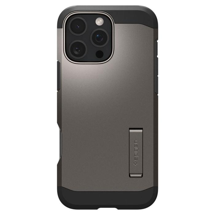 Bild 2, Spigen iPhone 16 Pro Max Skal MagSafe Mag Tough Armor Gunmetal