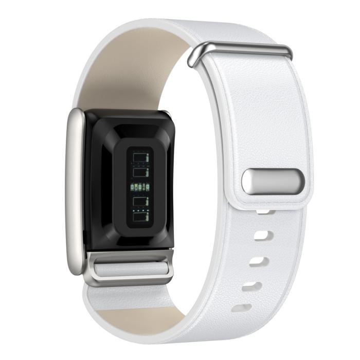 Bild 2, Whoop 5.0 Klockarmband Äkta Läder Vit