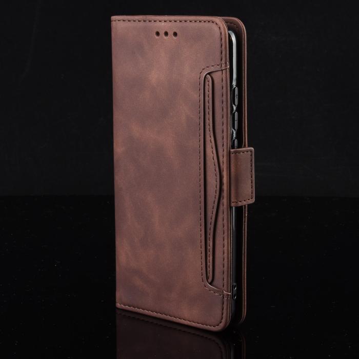 Bild 3, Motorola Moto G86 5G Fodral Med Avtagbart Kortfack Brun