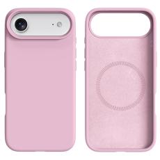 iPhone Air Skal MagSafe Liquid Silikon Rosa