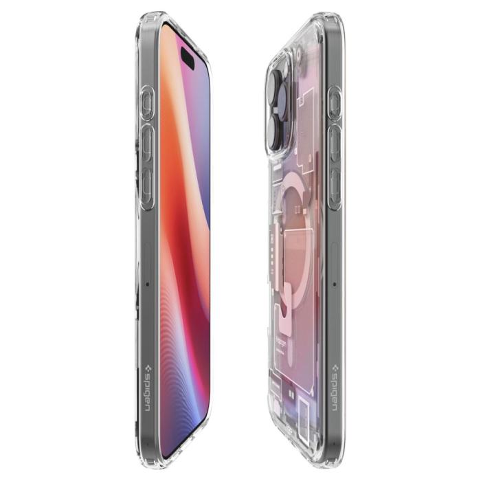 Bild 3, Spigen iPhone 16 Pro Max Skal MagSafe Ultra Hybrid Zero One Titanium