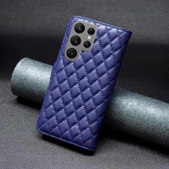 Bild 6, Samsung Galaxy S25 Ultra Fodral Diamond Läder Blå
