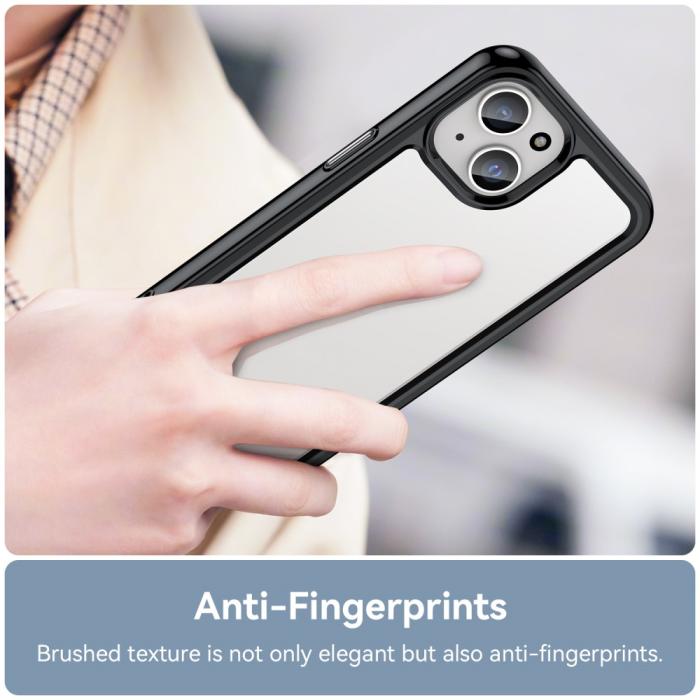 Bild 4, iPhone 15 Skal Akryl/TPU Svart