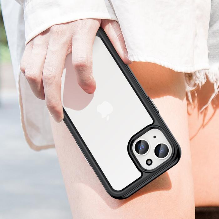 Bild 6, iPhone 15 Skal Akryl/TPU Svart