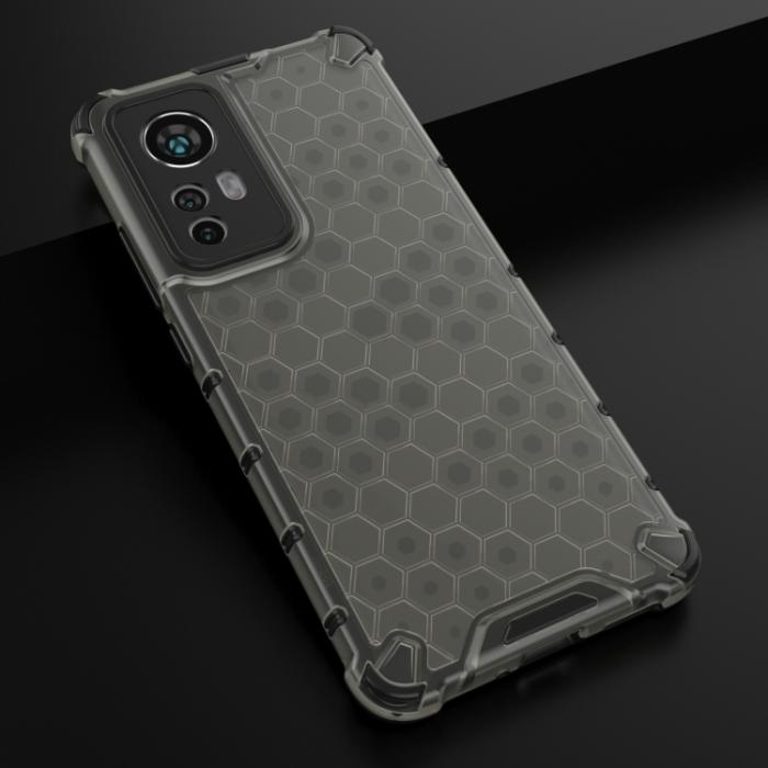 Bild 2, Xiaomi 12 Skal Shockproof Honeycomb Svart