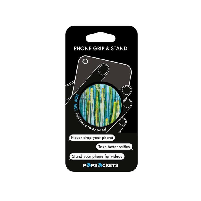 Bild 4, PopSockets Grip med Ställfunktion Cactus Patch