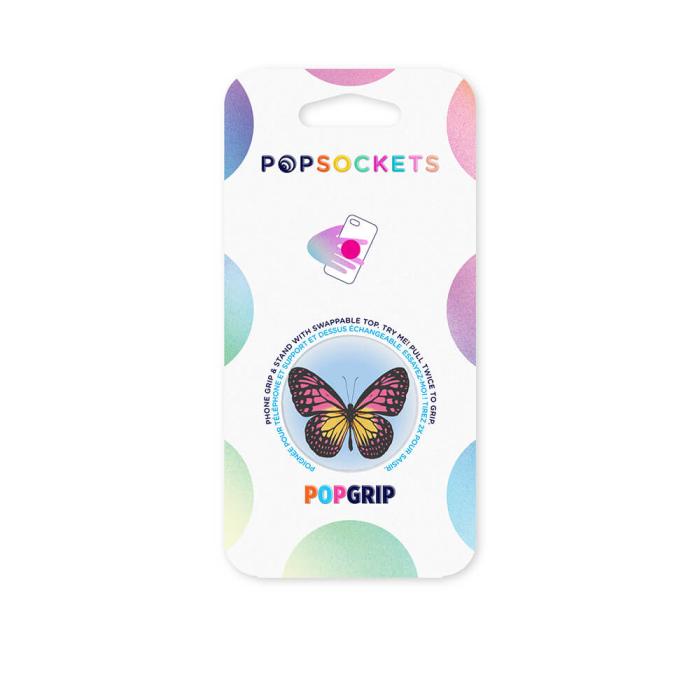 Bild 2, PopSockets Avtagbart Grip med Ställfunktion Wings of Desire