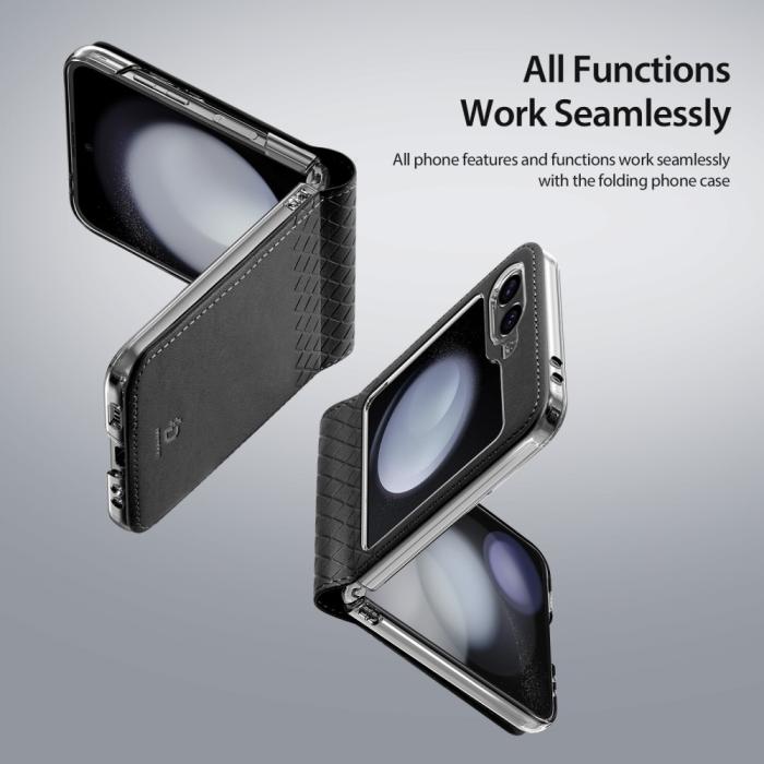 Bild 6, DUX DUCIS Galaxy Z Flip 6 / 7 FE Skal Bril Series Svart