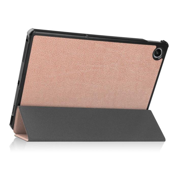 Bild 6, Lenovo Tab M10 Plus Gen 3 Fodral Tri-Fold Roséguld