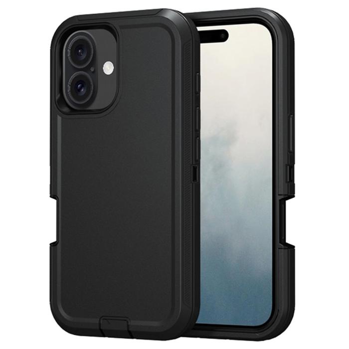 Bild 1, iPhone 16 Plus Skal Xtreme Shockproof Hybrid Svart