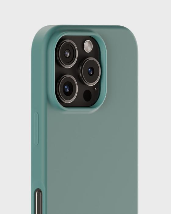 Bild 4, holdit iPhone 16 Pro Mobilskal Silikon Moss Green