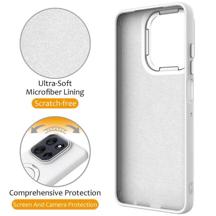 Bild 3, Motorola Edge 70 Skal MagSafe Kickstand Hybrid Vit