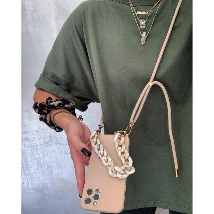 Bild 5, Tech-Protect iPhone 11 Skal Icon Chain Beige