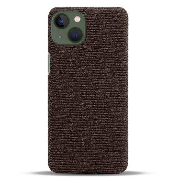 Bild 3, iPhone 15 Plus Skal Tygbelagt Brun