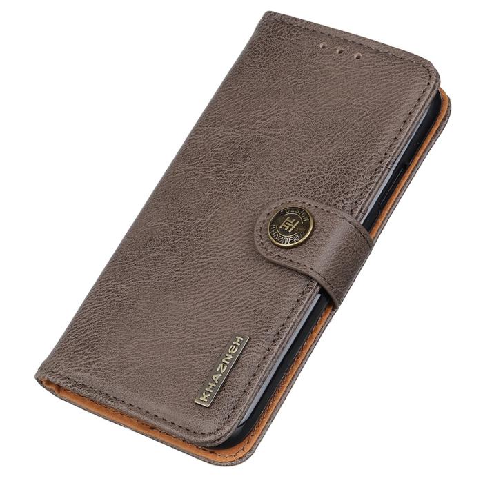 Bild 5, KHAZNEH Sony Xperia 10 VI Läder Fodral Khaki