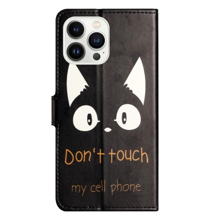 Bild 5, iPhone 16 Pro Fodral Med Tryck Dont Touch Katt
