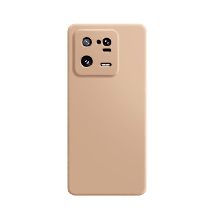 Bild 1, Xiaomi 13 Pro 5G Skal Liquid Silikon Aprikos