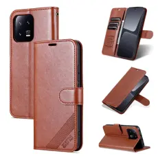 AZNS Xiaomi 13 Pro 5G Fodral Läder Brun