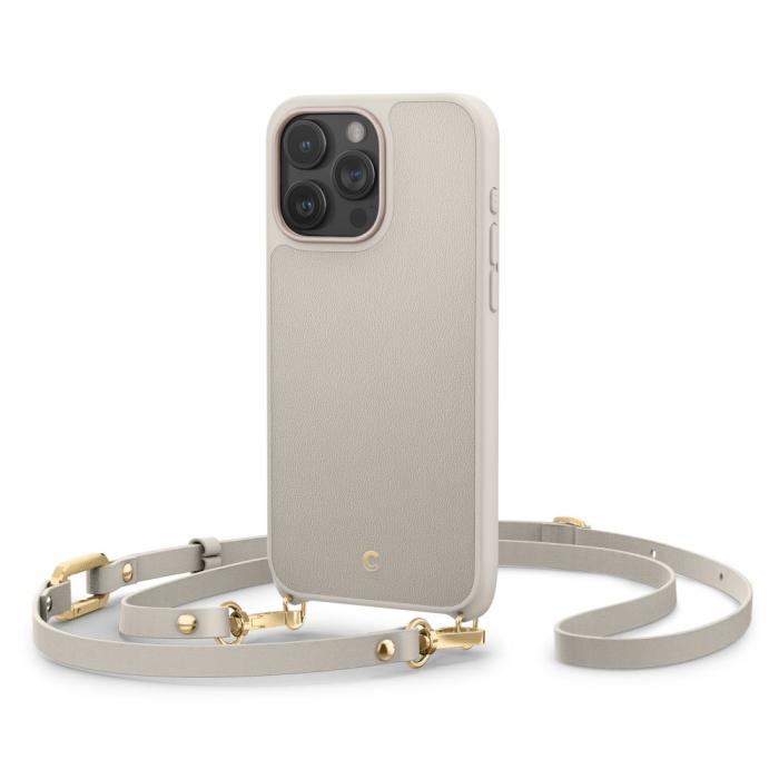 Bild 1, Spigen Cyrill iPhone 15 Pro Max Skal MagSafe Classic Charm Cream
