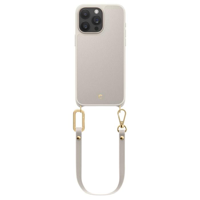 Bild 2, Spigen Cyrill iPhone 15 Pro Max Skal MagSafe Classic Charm Cream