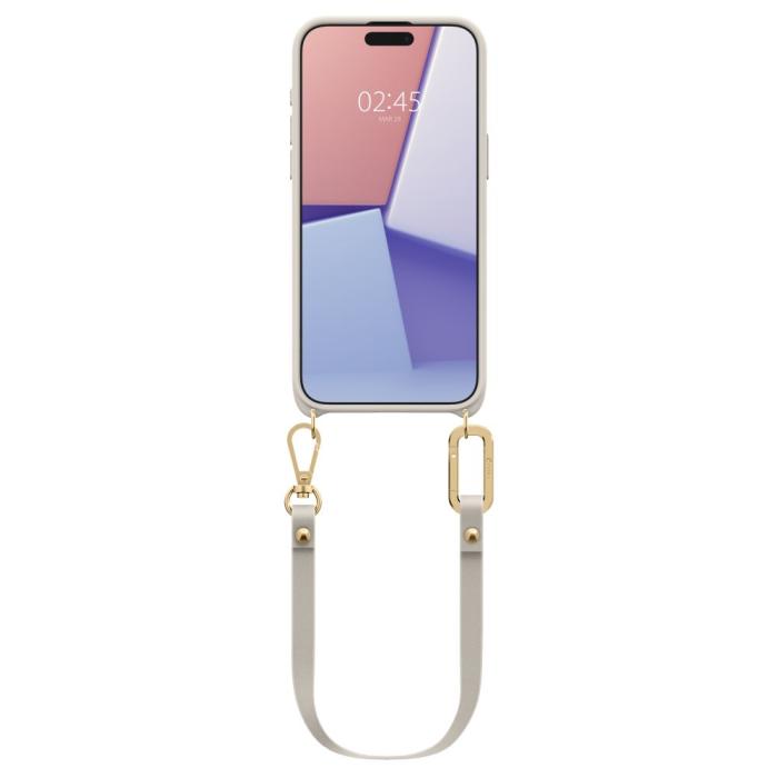 Bild 3, Spigen Cyrill iPhone 15 Pro Max Skal MagSafe Classic Charm Cream