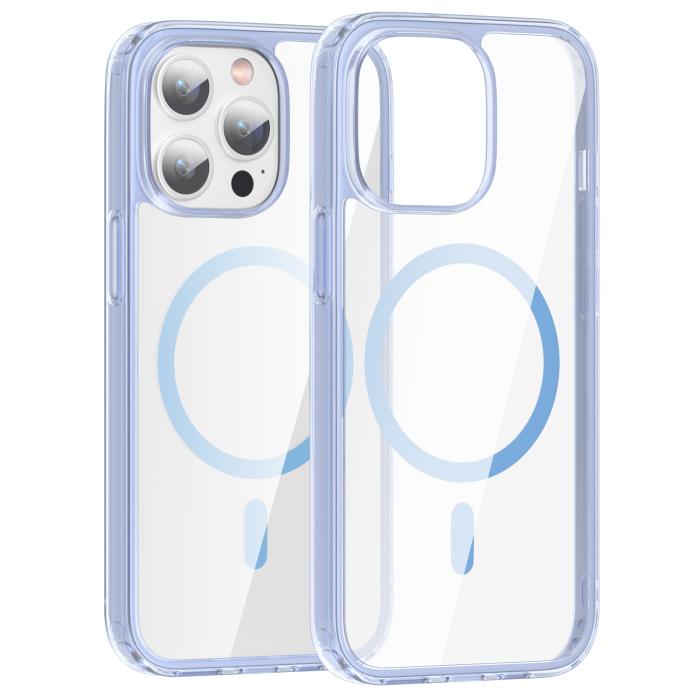 Bild 2, ColorPop iPhone 13 Pro Max Skal CH MagSafe Transparent/Ljus Blå