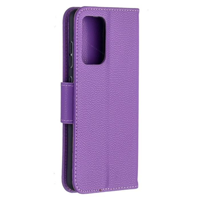 Bild 3, Samsung Galaxy A52 / A52s - Litchi Shark Fodral - Lila