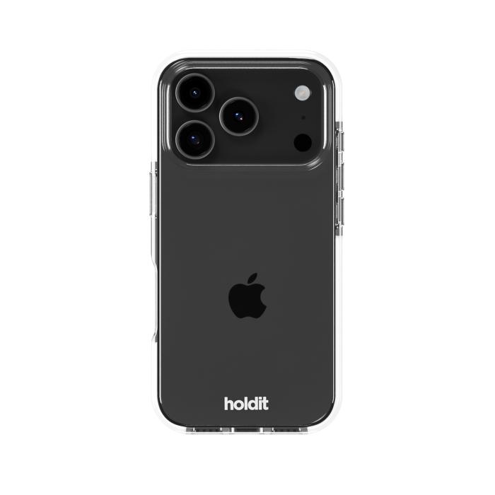 Bild 2, holdit iPhone 17 Pro Mobilskal Seethru White