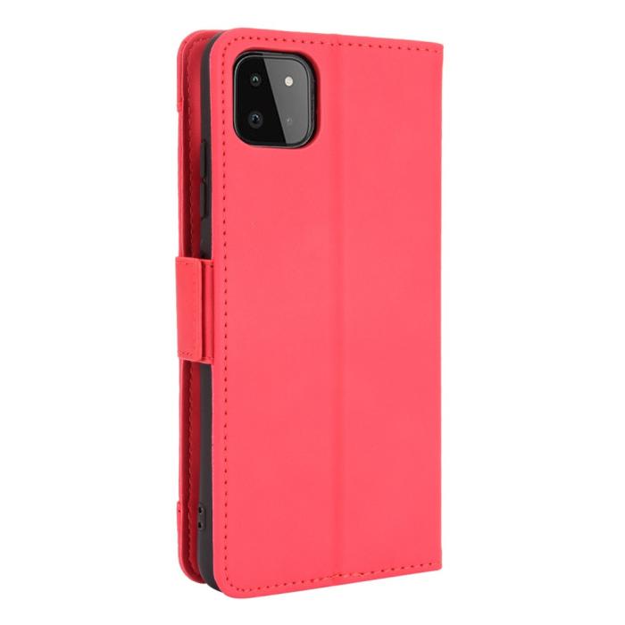 Bild 2, Samsung Galaxy A22 5G - Fodral Med Avtagbart Kortfodral - Röd
