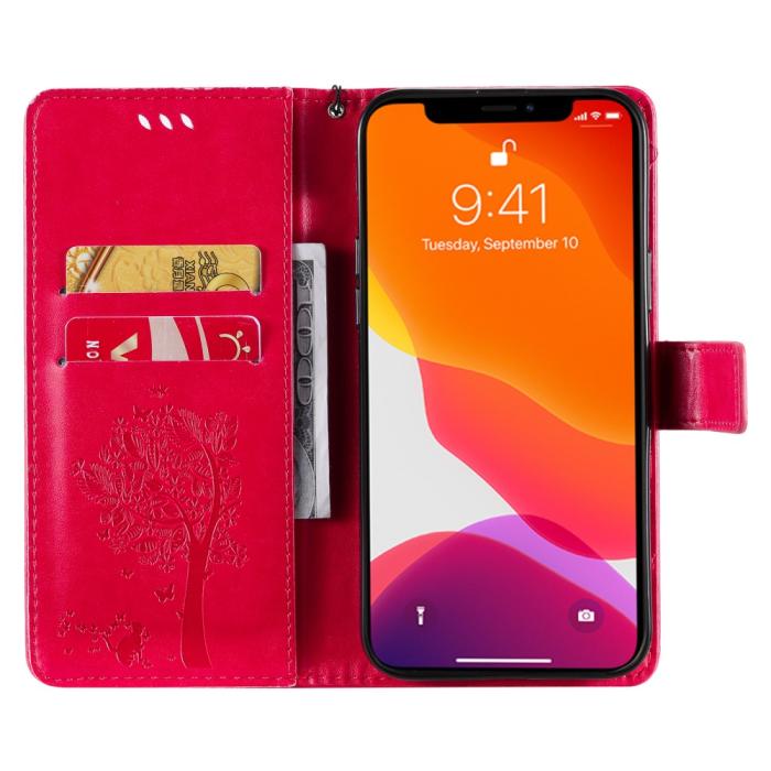 Bild 4, iPhone 13 Pro Max - Fodral Med Tryck - Rosa