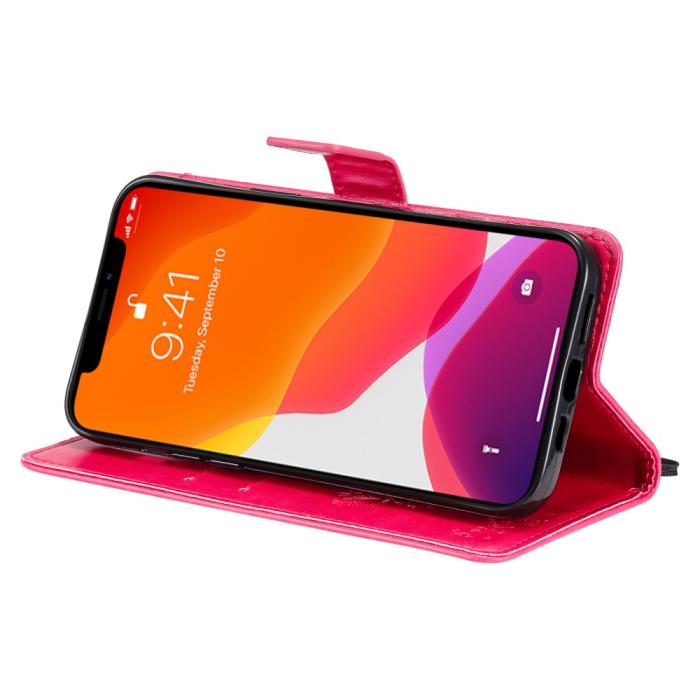Bild 5, iPhone 13 Pro Max - Fodral Med Tryck - Rosa