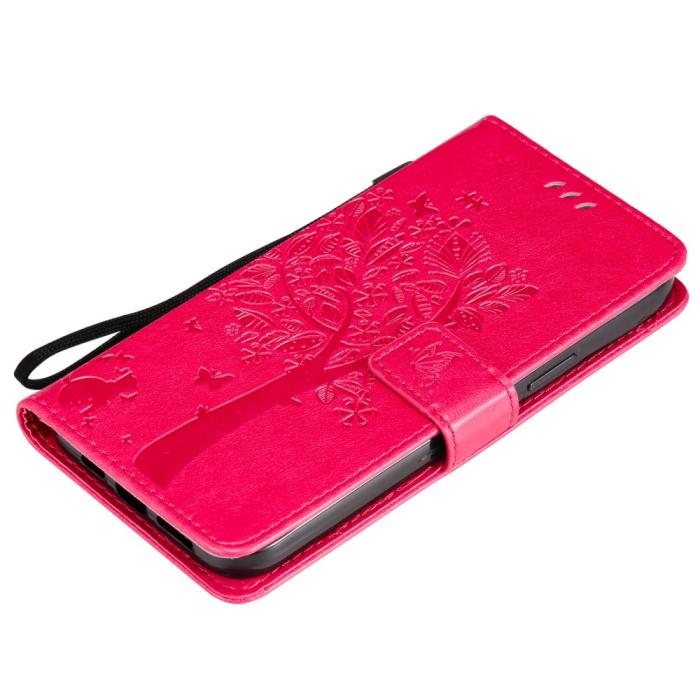 Bild 6, iPhone 13 Pro Max - Fodral Med Tryck - Rosa