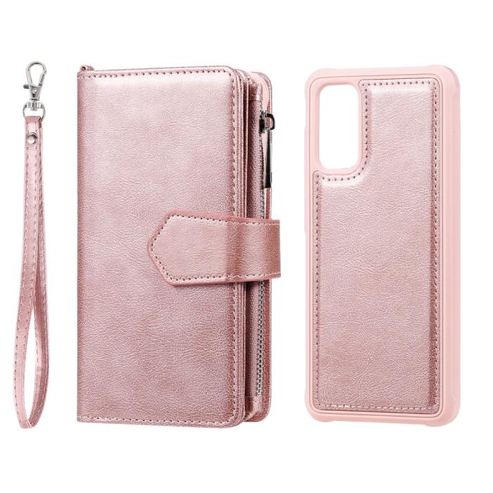 Bild 3, Samsung S20 - 2in1 Magnet Skal / Plånboksfodral - Roséguld