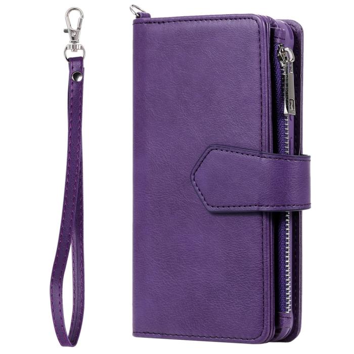 Bild 4, Samsung S20 - 2in1 Magnet Skal / Plånboksfodral - Lila