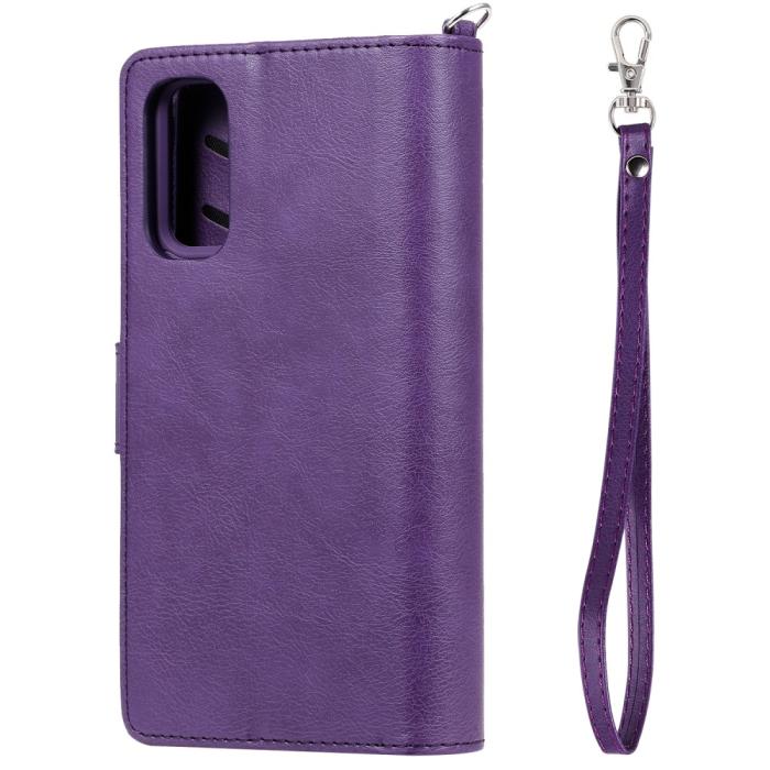 Bild 5, Samsung S20 - 2in1 Magnet Skal / Plånboksfodral - Lila