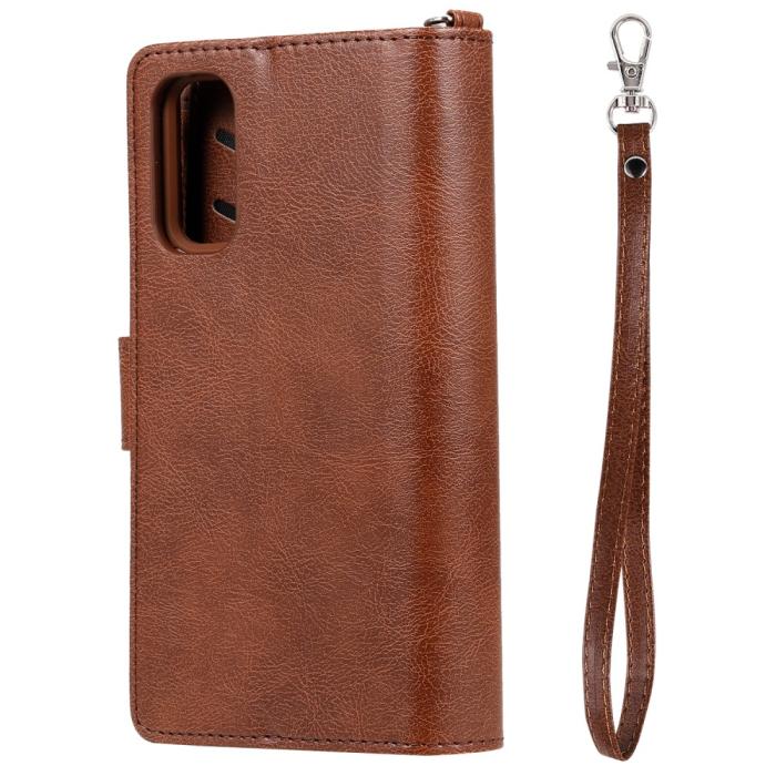 Bild 5, Samsung S20 - 2in1 Magnet Skal / Plånboksfodral - Brun