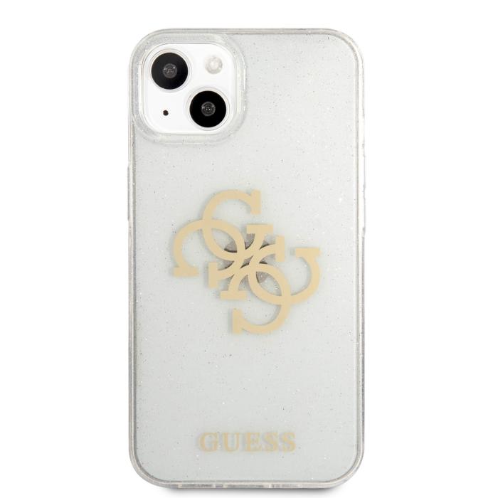Bild 2, Guess iPhone 13 Mini Skal TPU 4G Glitter Transparent