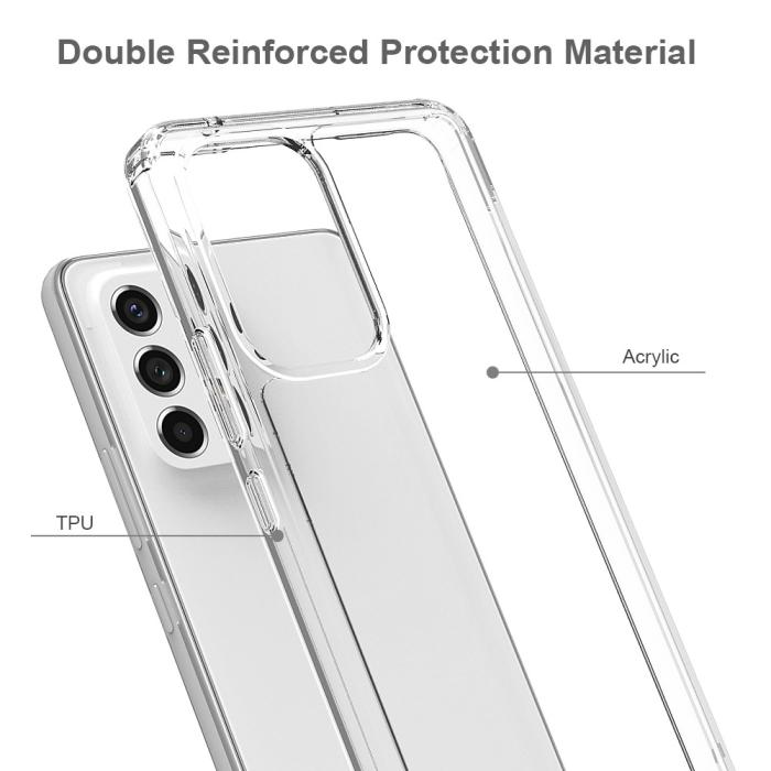 Bild 2, Samsung Galaxy A53 5G Skal Hybrid Akryl/TPU Transparent