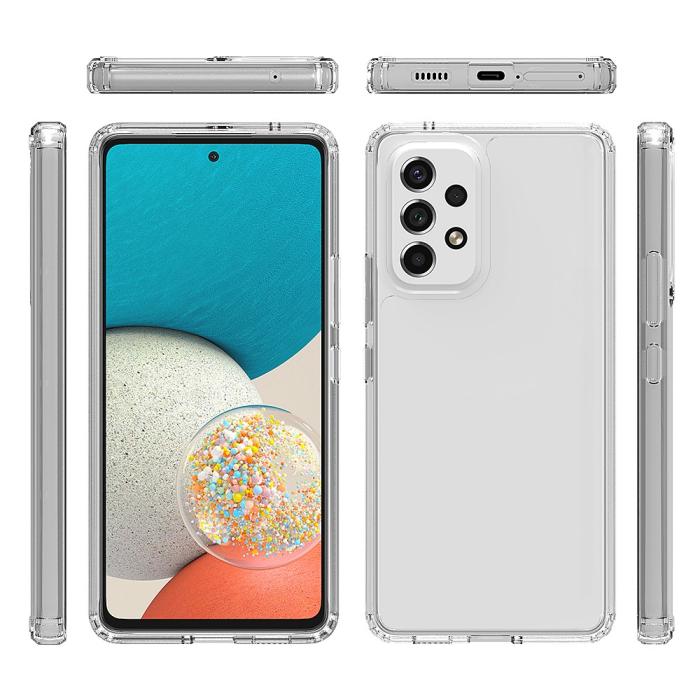 Bild 6, Samsung Galaxy A53 5G Skal Hybrid Akryl/TPU Transparent