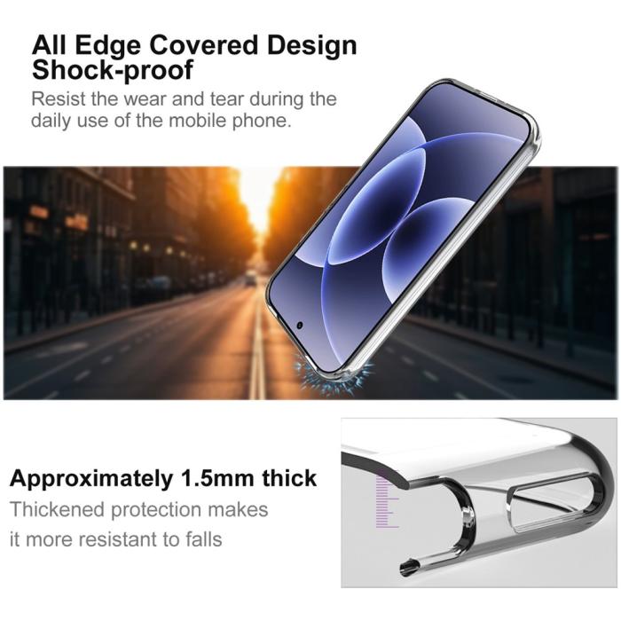 Bild 3, IMAK Xiaomi 17 Skal Soft TPU Transparent